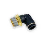 90° fitting metal - 1/2" NPT male thread | 3/8" Push-in