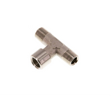 T-Fitting - 1/8" R male thread | 1/8" G female thread | 1/8" R male thread