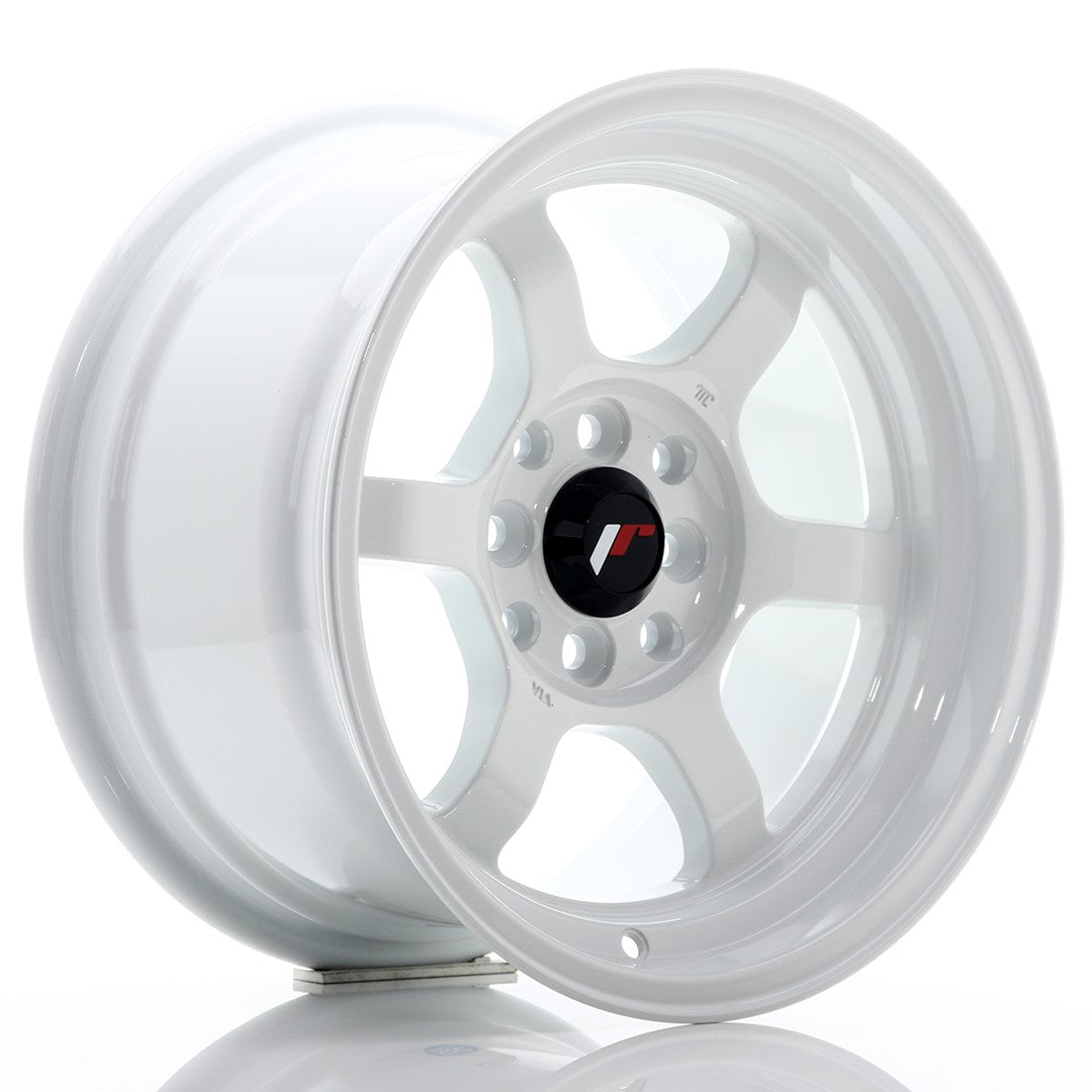 Japan Racing JR-12 15x8.5" 4x100/114.3 ET13, Blanc