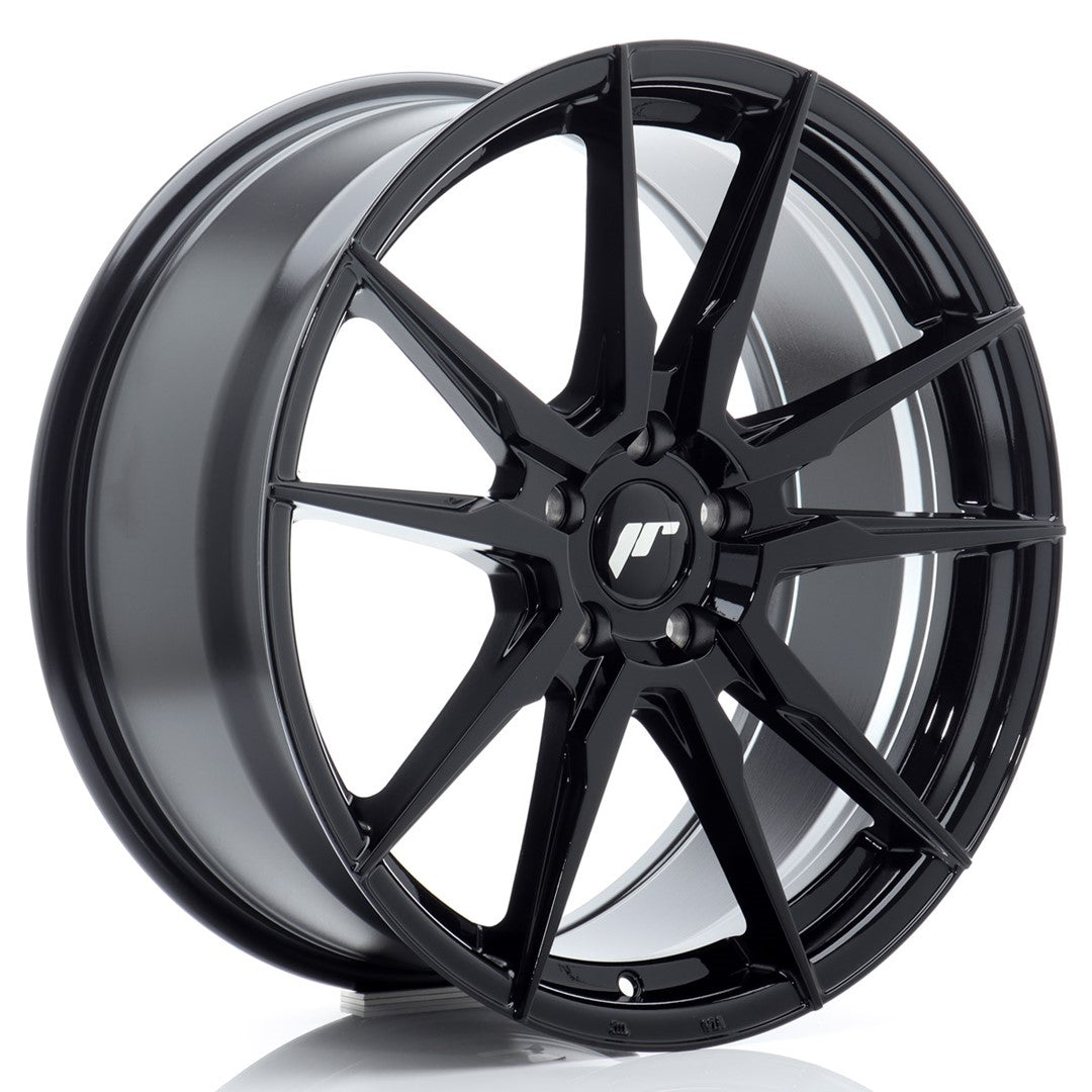 Japan Racing JR-21 19x8.5" 5x112 ET45, Noir Brillant