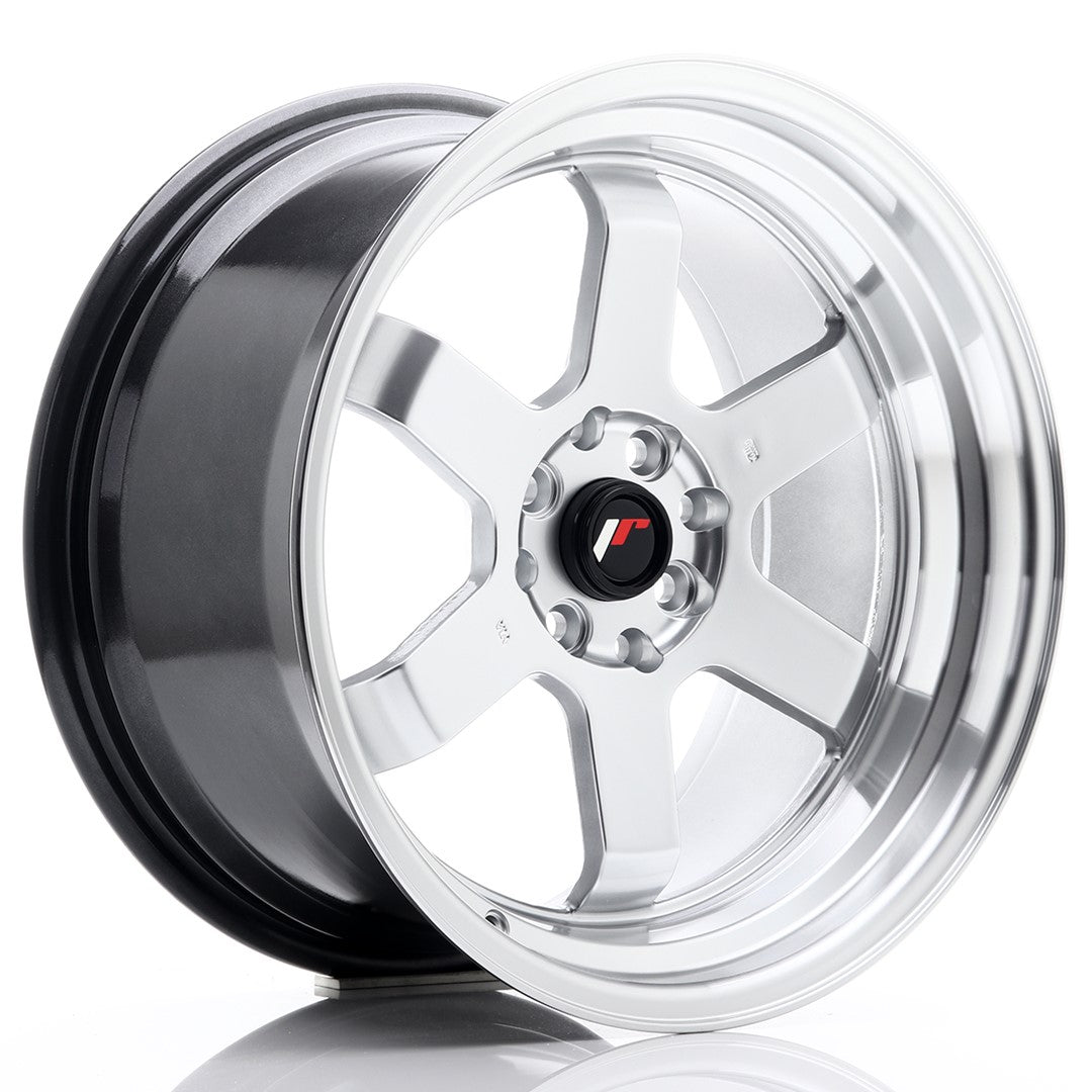Japan Racing JR-12 17x9" 5x112/120 ET25, Gris Argenté / Poli