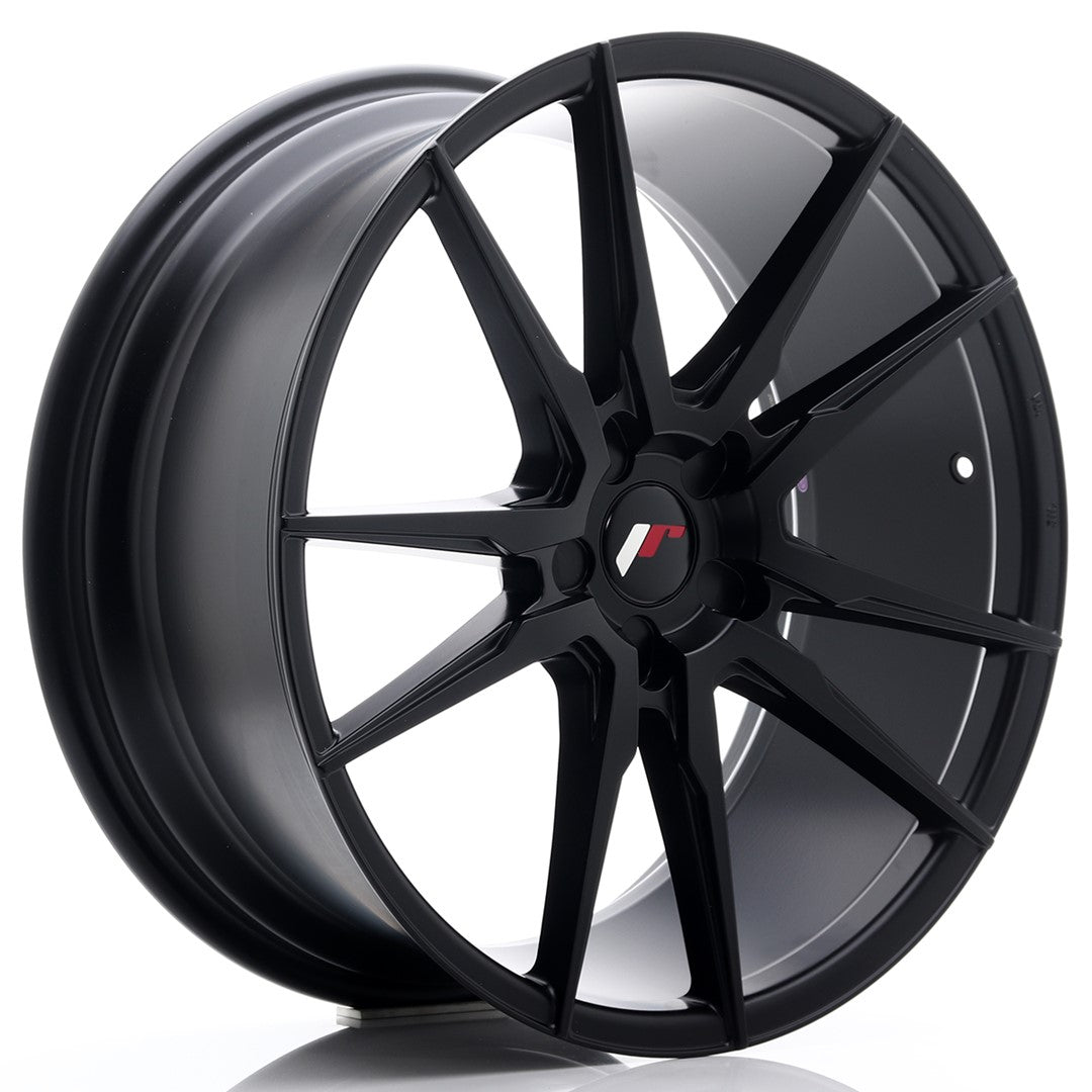 Japan Racing JR-21 20x8.5" (5 trous - sur mesure) ET20-40, Noir Mat / Satiné