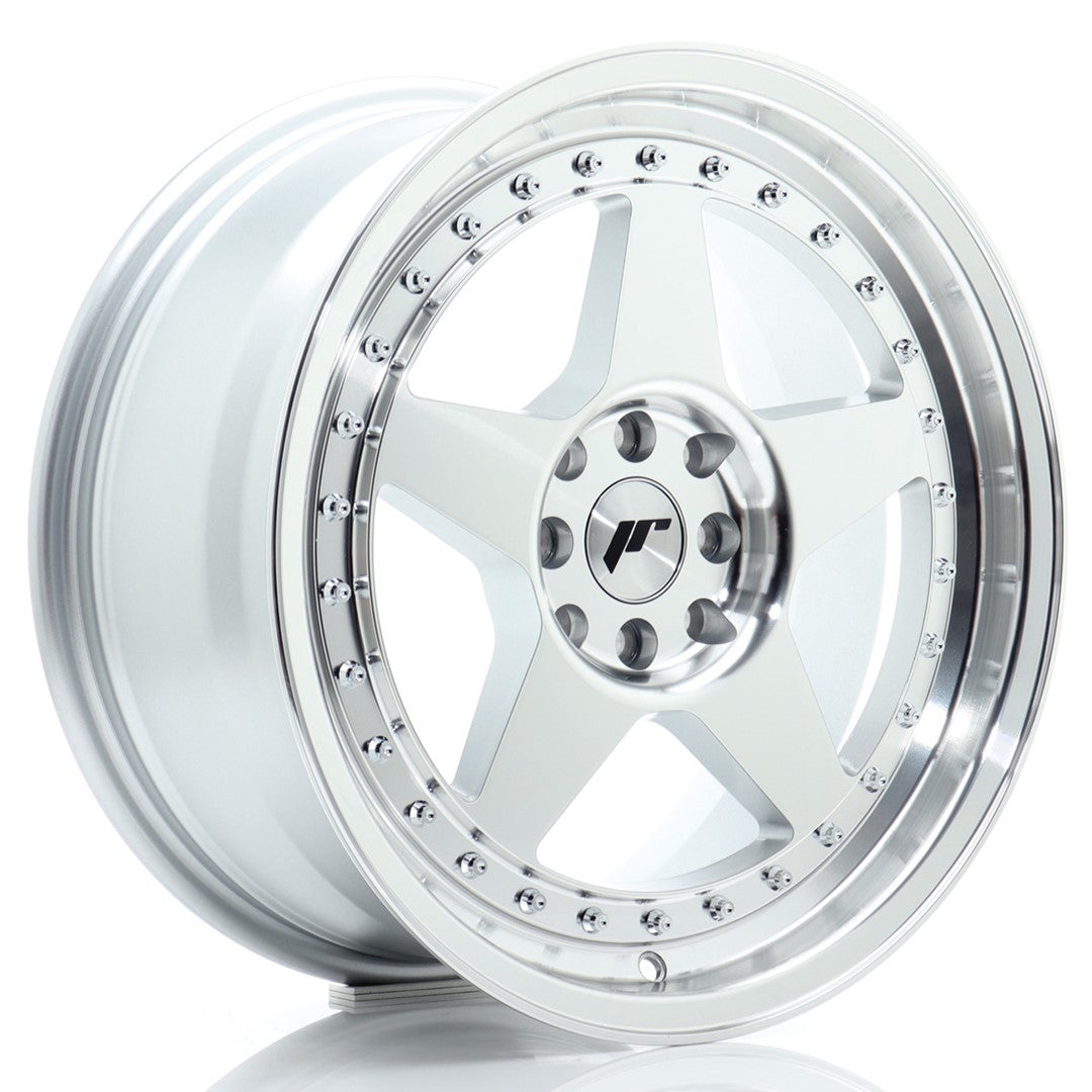 Japan Racing JR-6 17x8" 5x114.3/120 ET35, Gris Argenté Poli