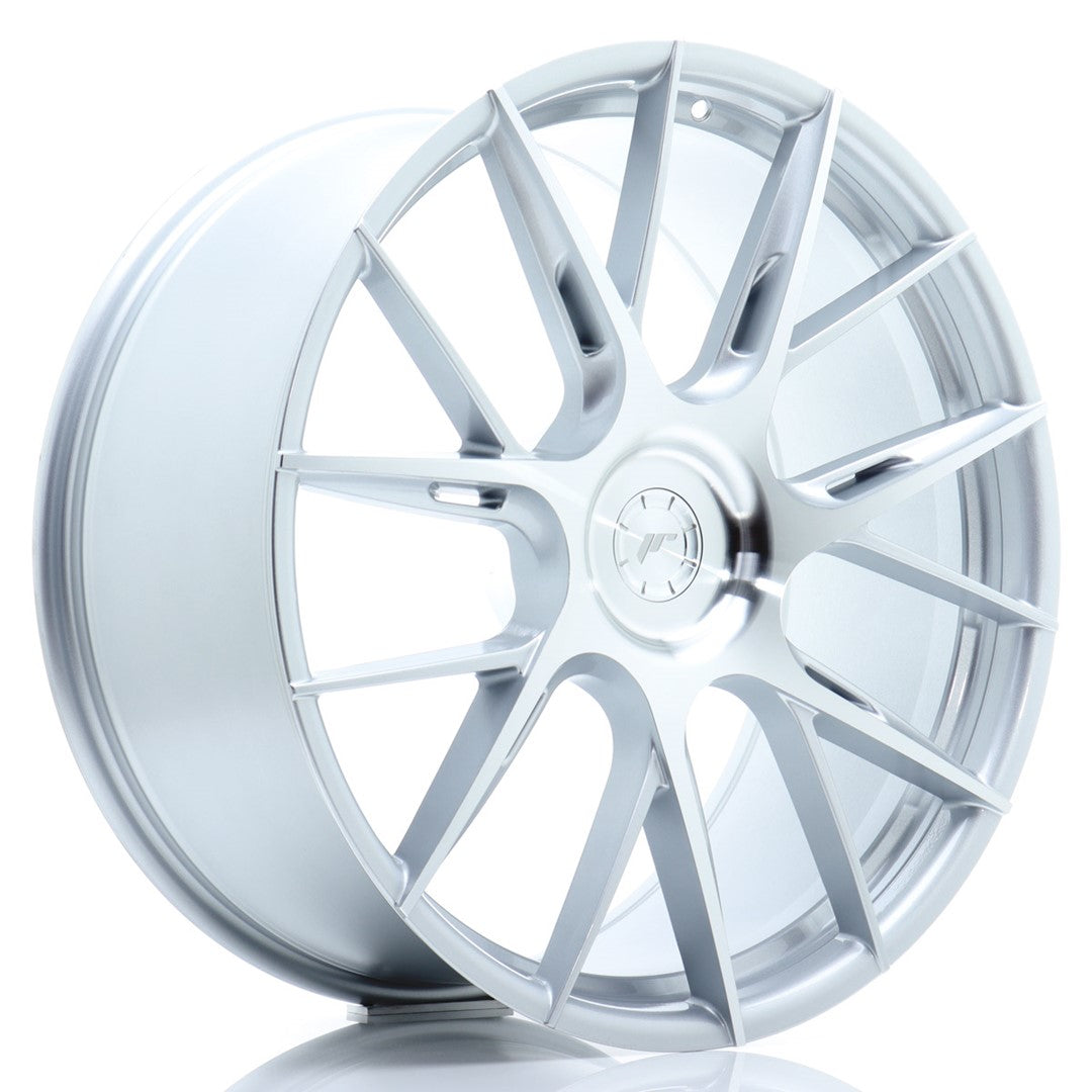 Japan Racing JR-42 22x9.5" (5 trous - sur mesure) ET20-48, Gris Argenté