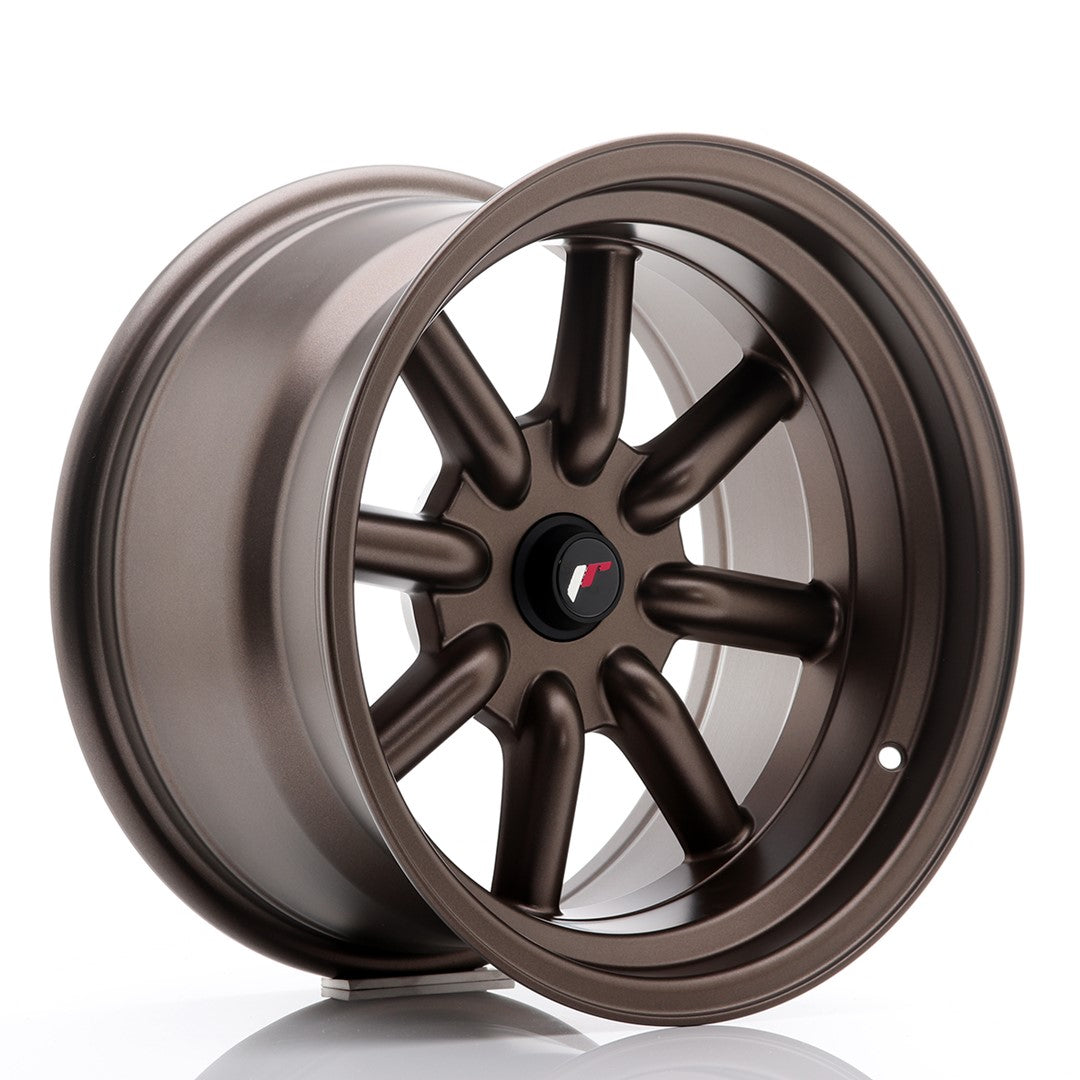 Japan Racing JR-19 16x9" (4 & 5 trous - sur mesure) ET-25, Bronze