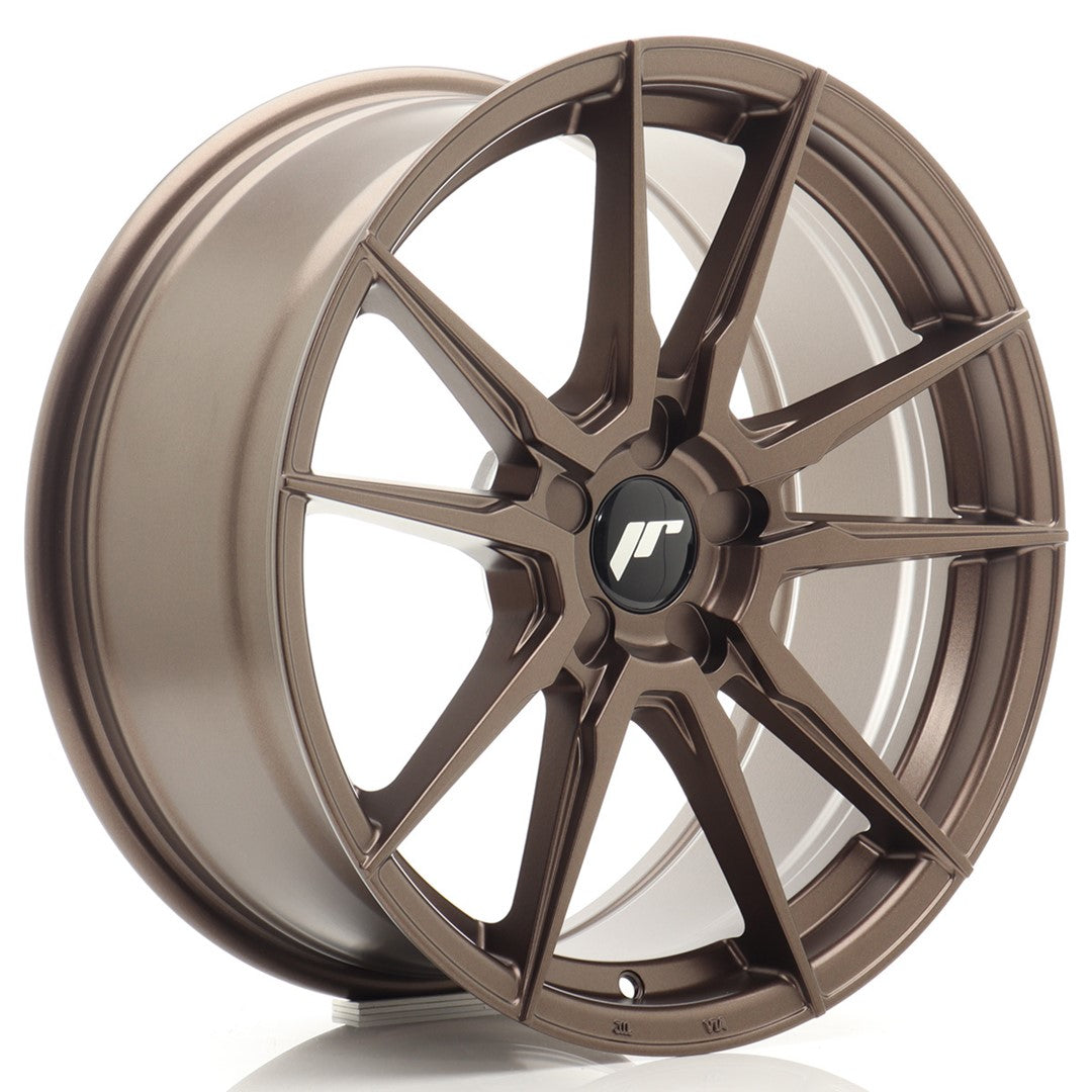 Japan Racing JR-21 18x8" (5 trous - sur mesure) ET20-40, Bronze