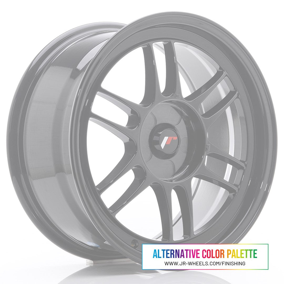 Japan Racing JR-7 17x8" (5 trous - sur mesure) ET35, Couleur Personnalisée !