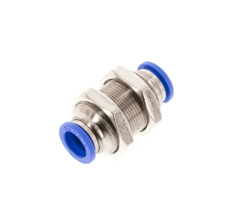 Straight bulkhead - 10 mm Push-in | 10 mm Push-in Rasl'Bitume