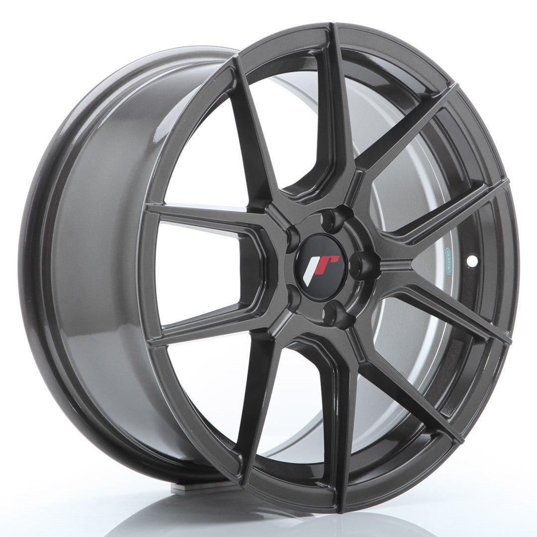 Japan Racing JR-30 17x8" 5x100 ET40, Hyper Gray