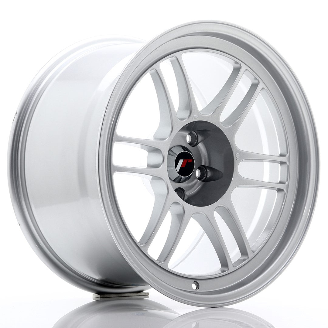 Japan Racing JR-7 18x10.5" 5x114.3 ET15, Gris Argenté / Poli