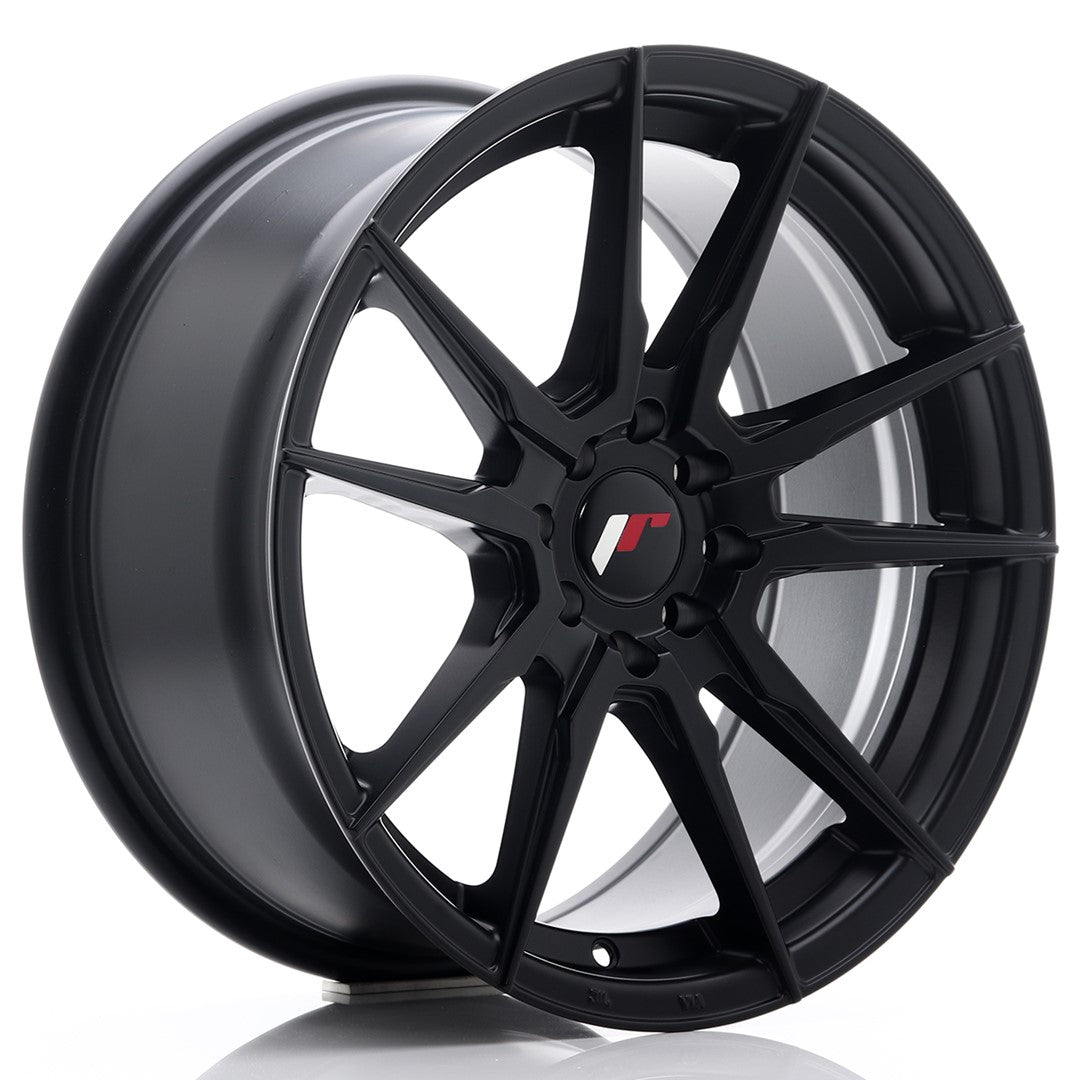Japan Racing JR-21 17x8" 5x108/112 ET35, Noir Mat / Satiné