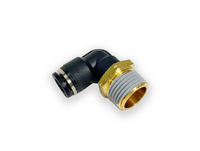 90° fitting metal - 1/2" NPT male thread | 3/8" Push-in