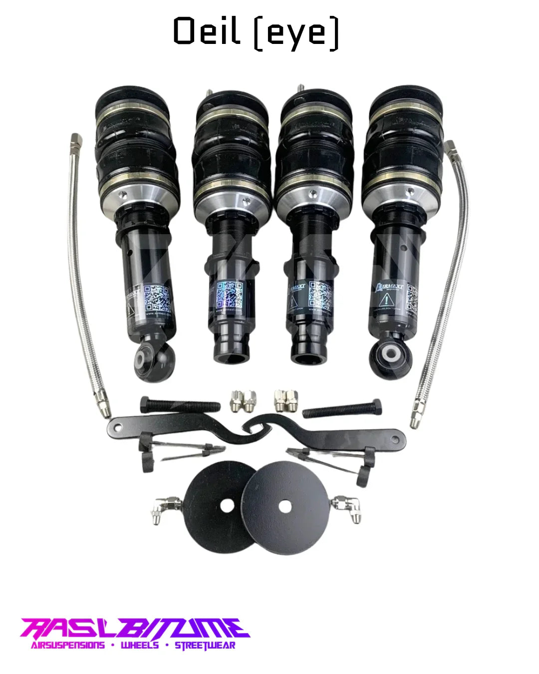 Kit Air Ride Airmext pour Acura Integra DA6 (1989-1993), Suspension pneumatique