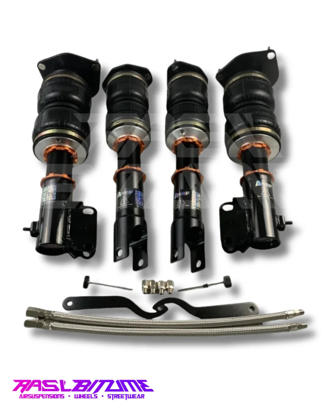 Kit Air Ride Airmext pour Mitsubishi Lancer Evolution VII CT9A (2001-2003), Suspension pneumatique