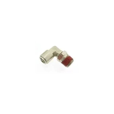 Air Lift 21830 - Raccord coudé - 1/4" NPT Male | 1/4" Push-in metal
