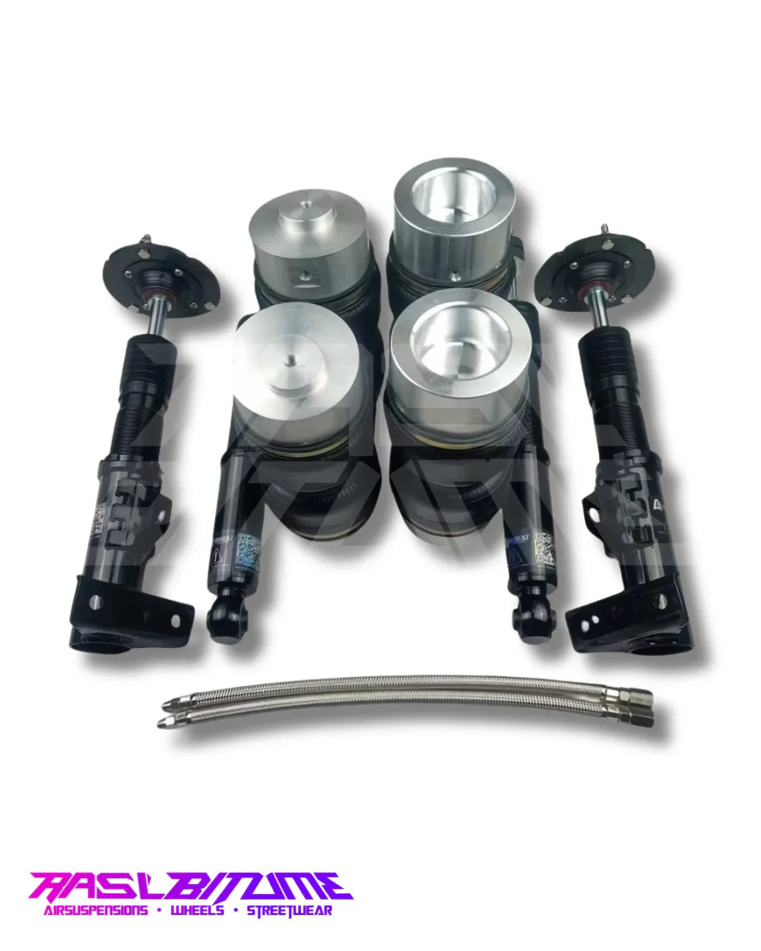 Zestaw Air Ride Airmext do Mercedes 190 W201 (1982-1993), Zawieszenie pneumatyczne