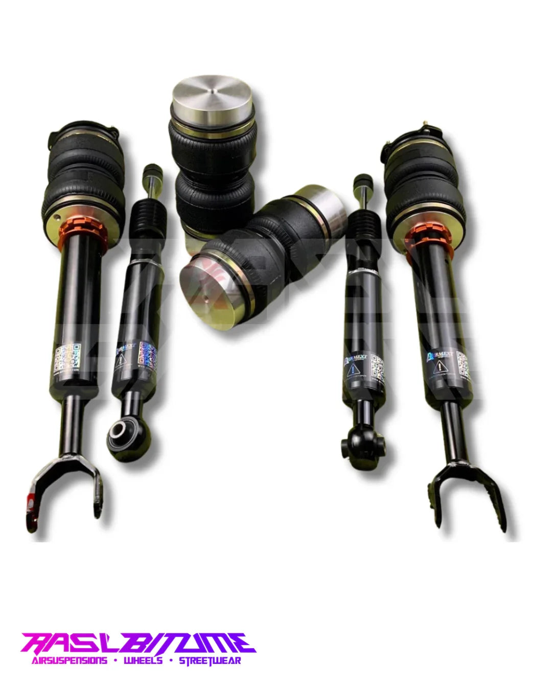 Air Ride Kit Airmext voor Mercedes Klasse E W211 (2002-2009), Luchtvering