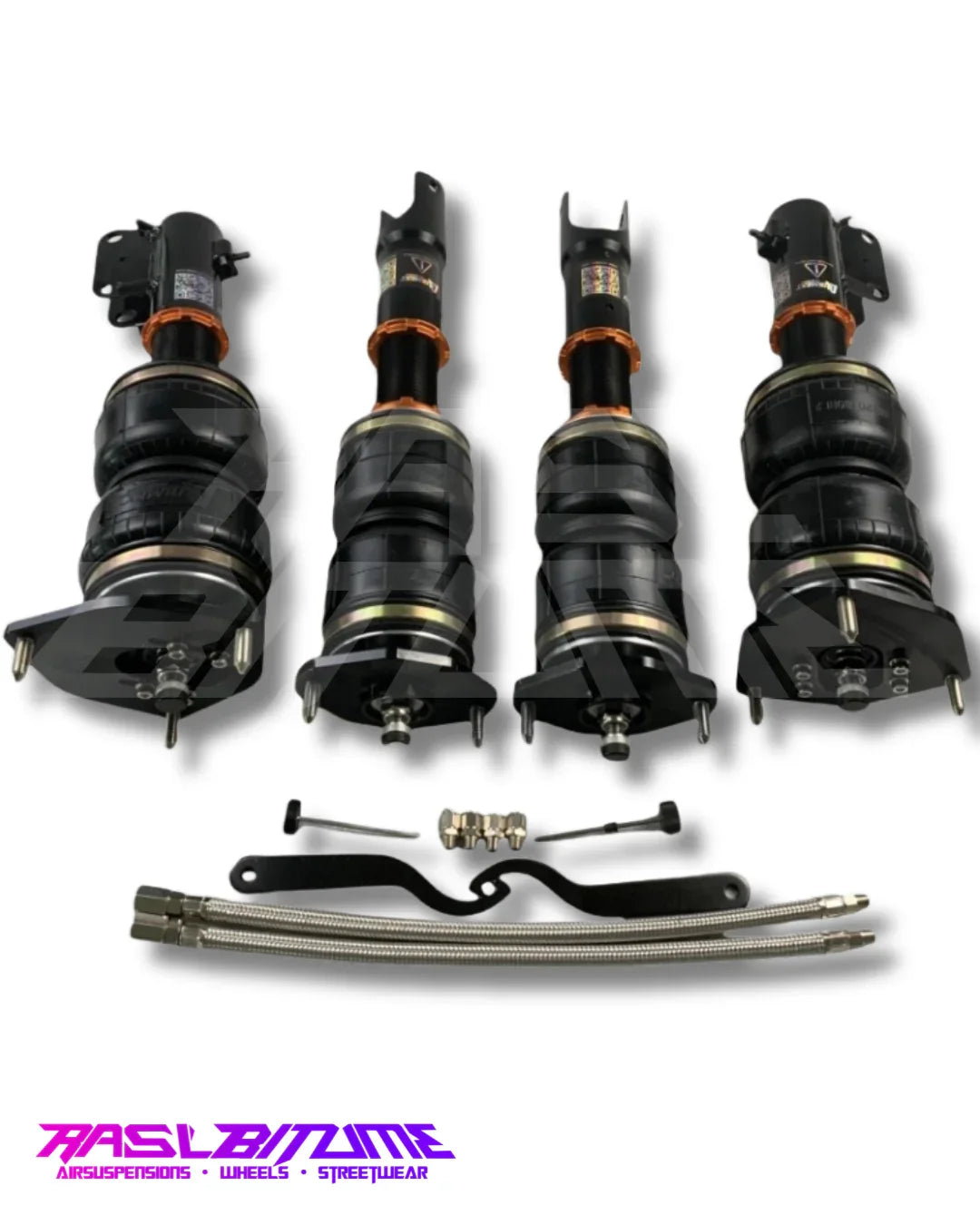 Kit Air Ride Airmext pour Mitsubishi Lancer Evolution VII CT9A (2001-2003), Suspension pneumatique