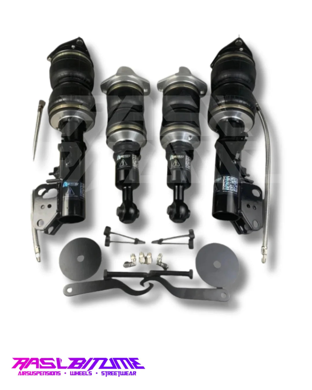 Kit Air Ride Airmext pour Mitsubishi Lancer Ralliart (2008-2018), Suspension pneumatique