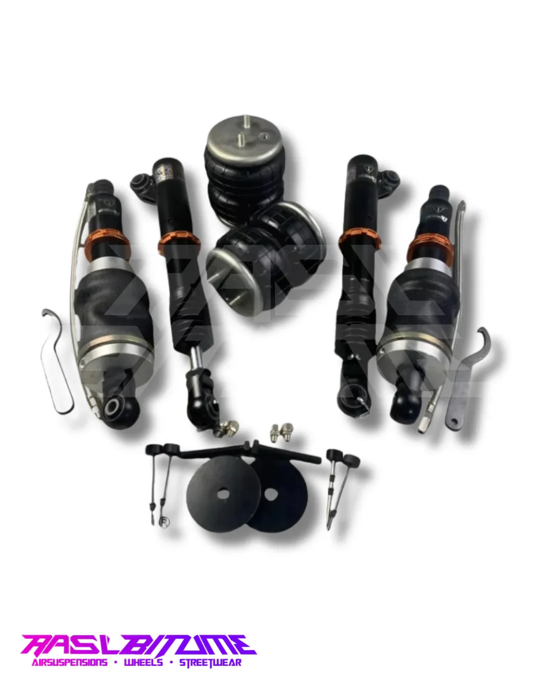 Kit Air Ride Airmext pour Toyota HiAce H200 (2004-2019), Suspension pneumatique