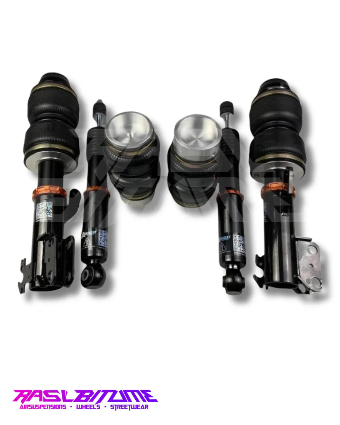 Zestaw Air Ride Airmext do Toyota Yaris XP90 (2005-2013), zawieszenie pneumatyczne