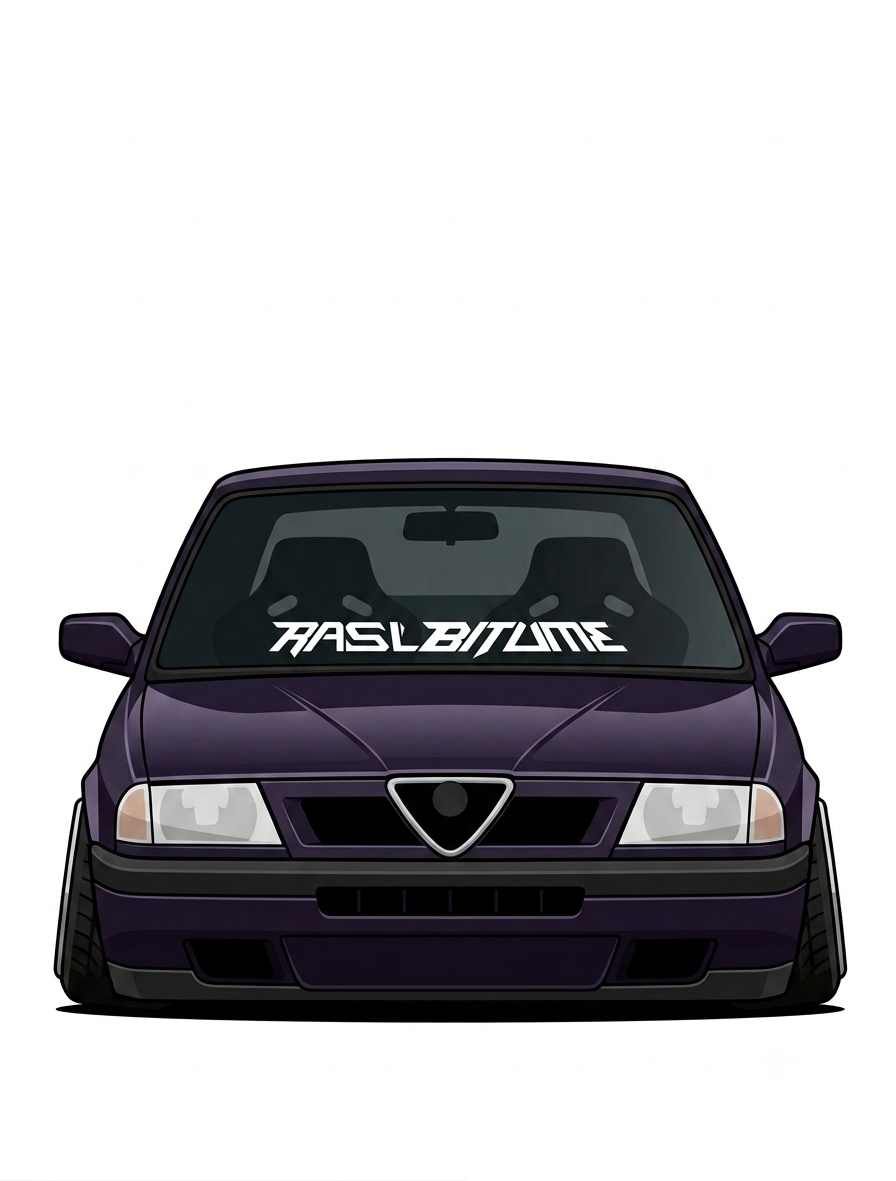 Sticker Banner Rasl'Bitume, Vinyle Premium 500x60mm