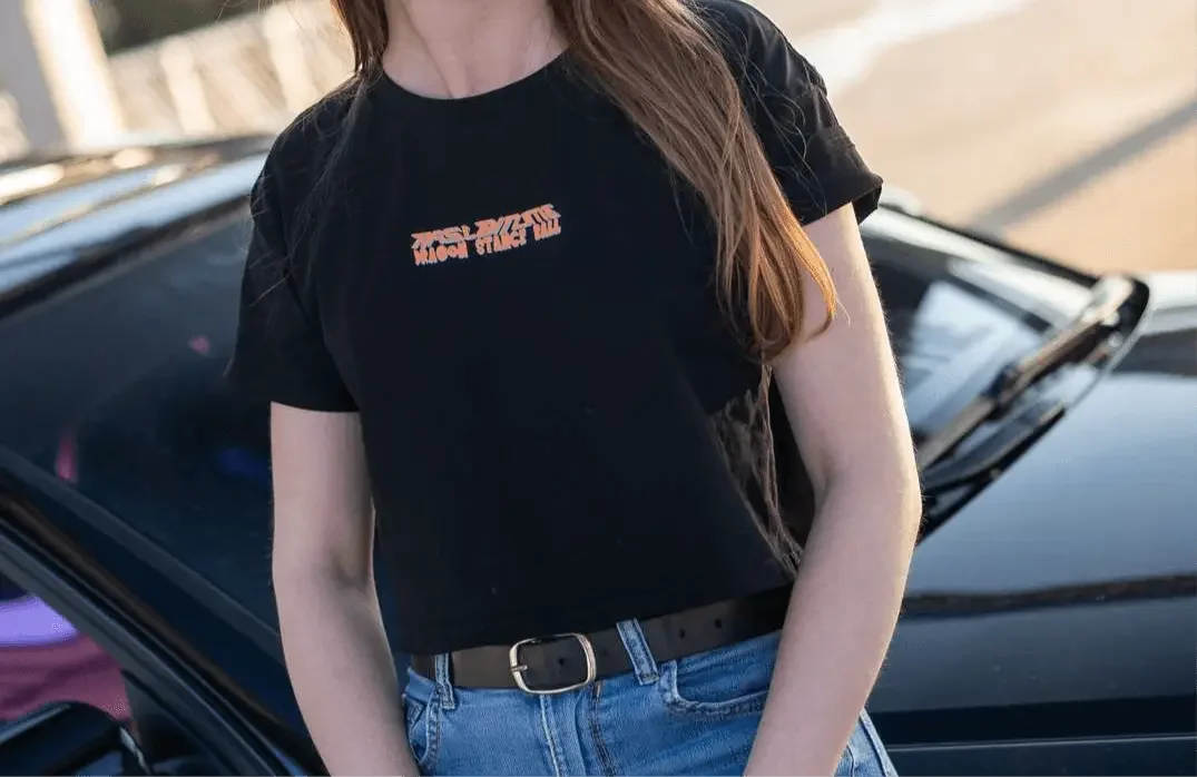 T-shirt Crop-top Dragon Stance ball Rasl'Bitume