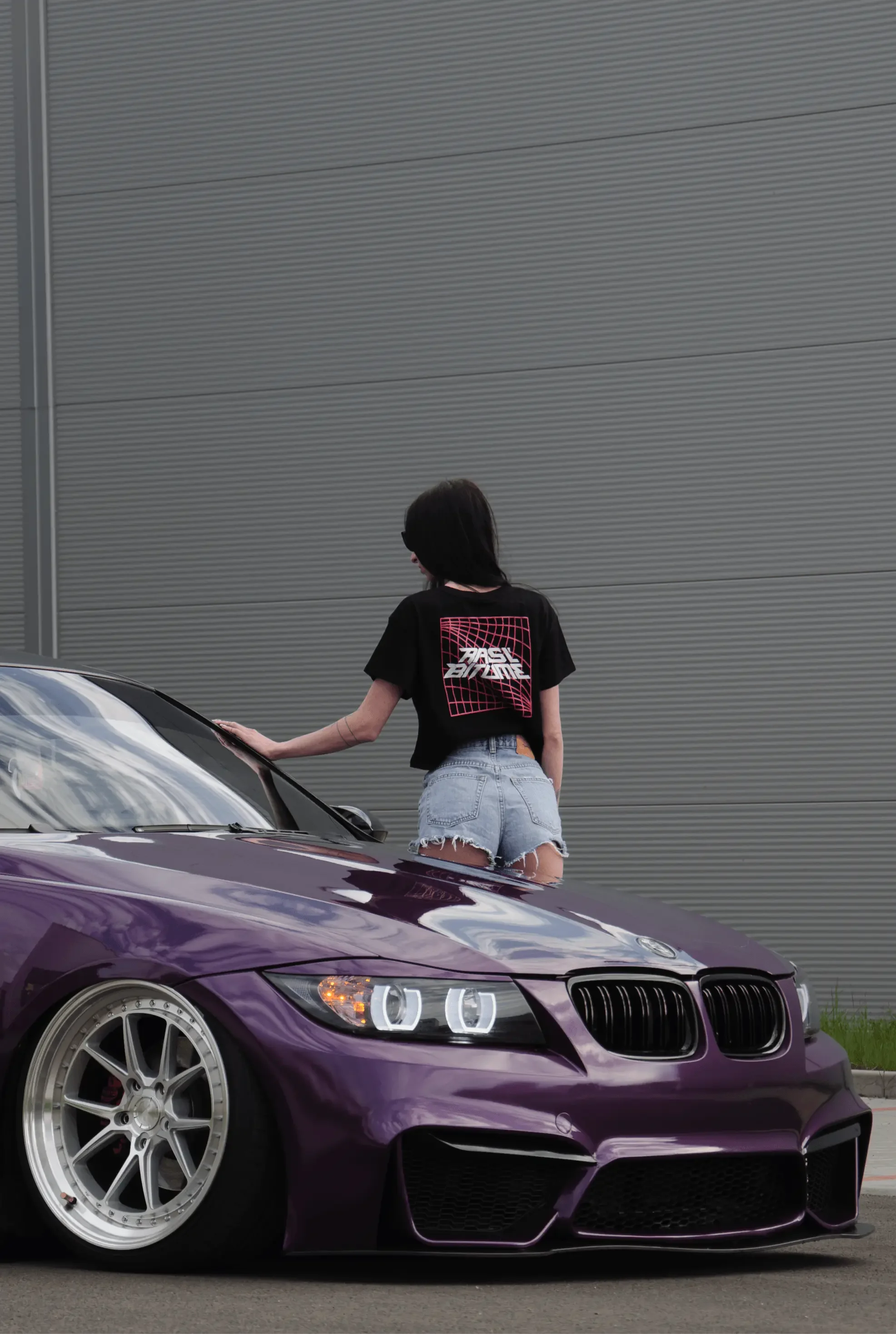 T-shirt Pinky Rasl'Bitume