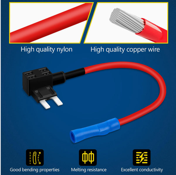 Porte-fusible double, idéal pour câbler vos + APC