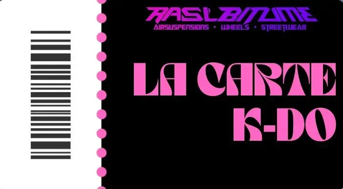 Carte Cadeau Rasl'Bitume