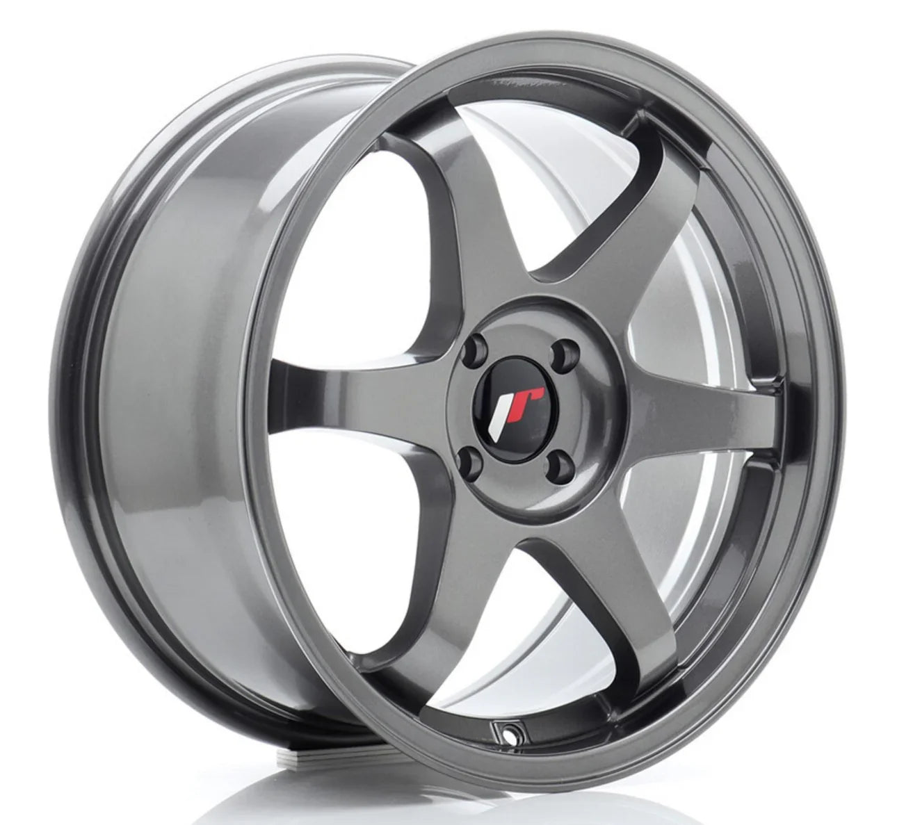 Japan Racing JR-3 17x8" 4x114.3 ET35, Gunmetal - Rasl'Bitume