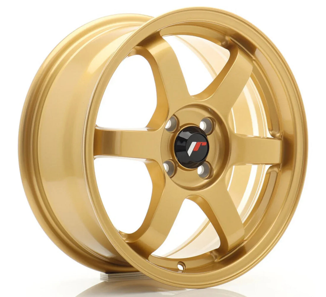 Japan Racing JR-3 16x7" 4x100 ET40, Doré - Rasl'Bitume