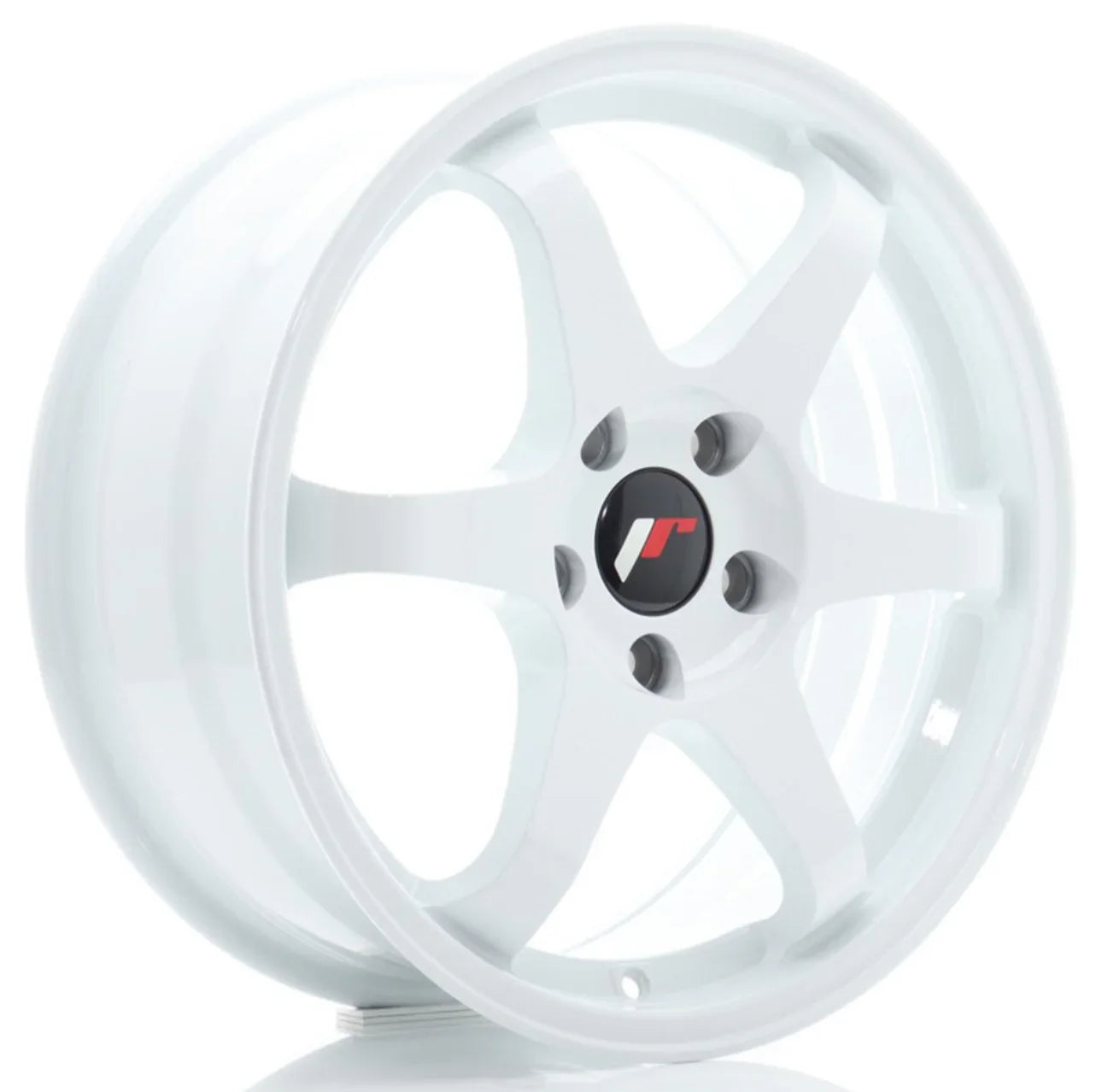 Japan Racing JR-3 17x7" 4x100 ET40, Blanc - Rasl'Bitume