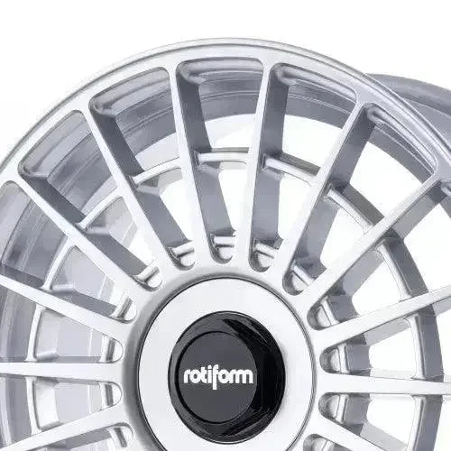 Rotiform LAS-R | 8,5x19 ET45 alésage 66,6 Silver 5x112 - Rasl'Bitume