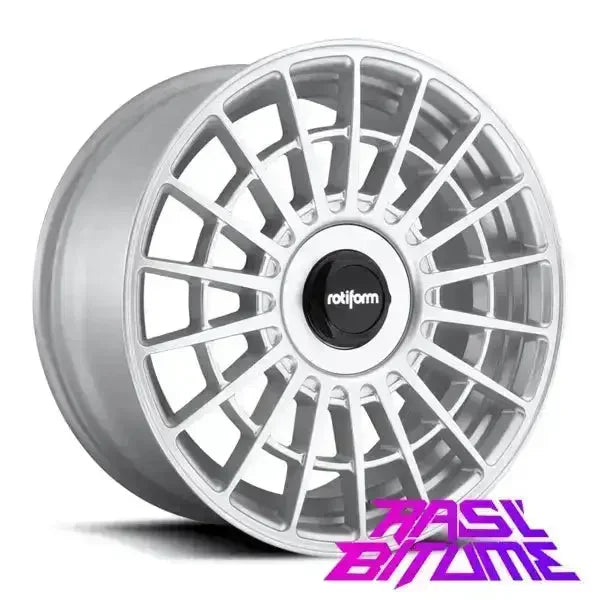 Rotiform LAS-R | 8,5x19 ET45 alésage 66,6 Silver 5x112 - Rasl'Bitume