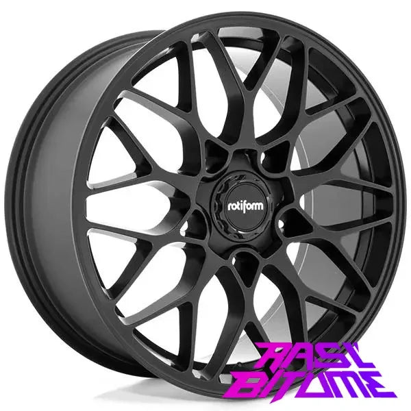 Rotiform SGN | 8,5x19 ET45 alésage 66,6 Noir 5x112 - Rasl'Bitume