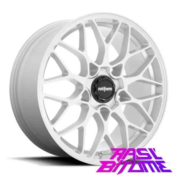 Rotiform SGN | 8,5x19 ET45 alésage 66,6 Silver 5x112 - Rasl'Bitume