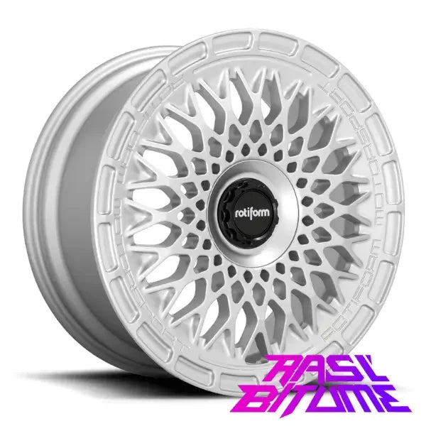 Rotiform LHR-M | 8,5x19 ET45 alésage 66,6 Silver 5x112 - Rasl'Bitume
