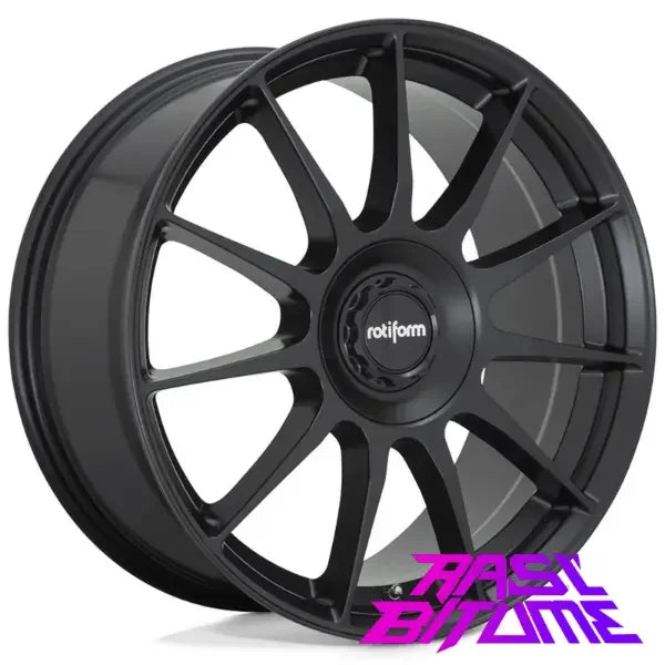 Rotiform DTM | 8,5x19 ET45 alésage 66,6 Noir 5x112 - Rasl'Bitume