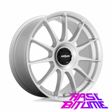 Rotiform DTM | 8,5x19 ET45 alésage 66,6 Silver 5x112