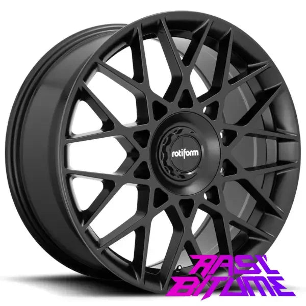 Rotiform BLQ-C | 8,5x19 ET45 alésage 66,6 Noir 5x112 - Rasl'Bitume