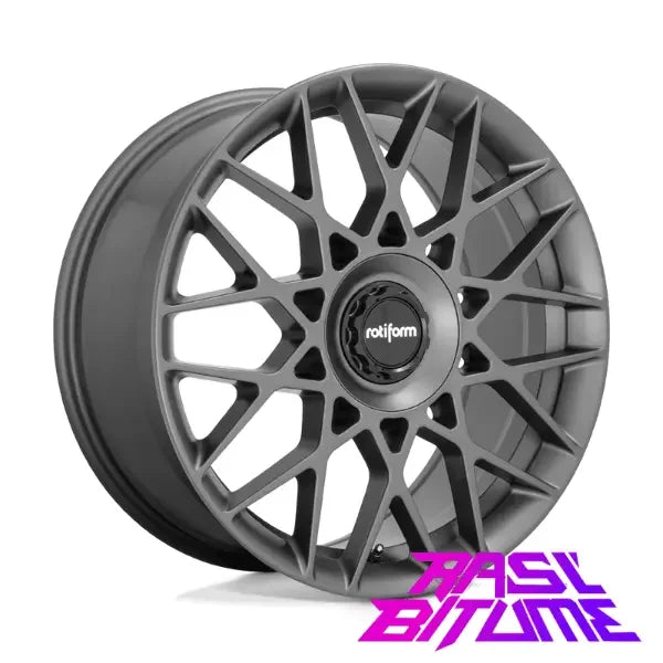 Rotiform BLQ-C | 8,5x19 ET45 alésage 66,6 Anthracite 5x112 - Rasl'Bitume