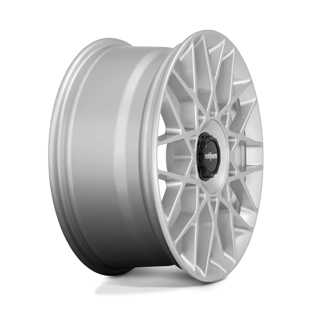 Rotiform BLQ-C | 8,5x19 ET45 alésage 66,6 Silver 5x112 - Rasl'Bitume