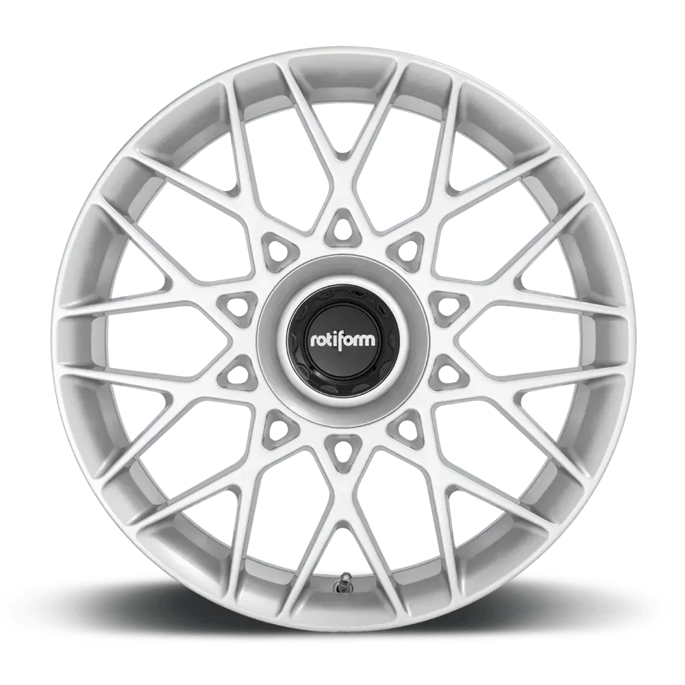 Rotiform BLQ-C | 8,5x19 ET45 alésage 66,6 Silver 5x112 - Rasl'Bitume