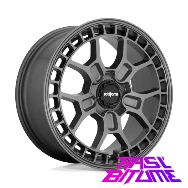 Rotiform ZMO-M | 8,5x19 ET45 alésage 66,6 Anthracite 5x112 - Rasl'Bitume