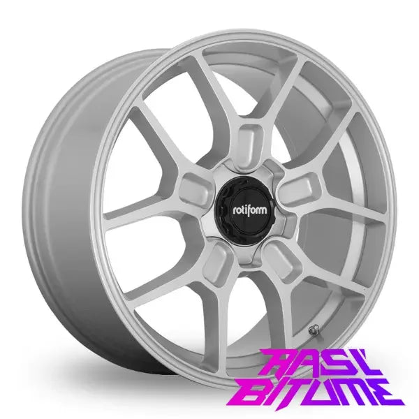 Rotiform ZMO | 8,5x19 ET45 alésage 66,6 Silver 5x112 - Rasl'Bitume