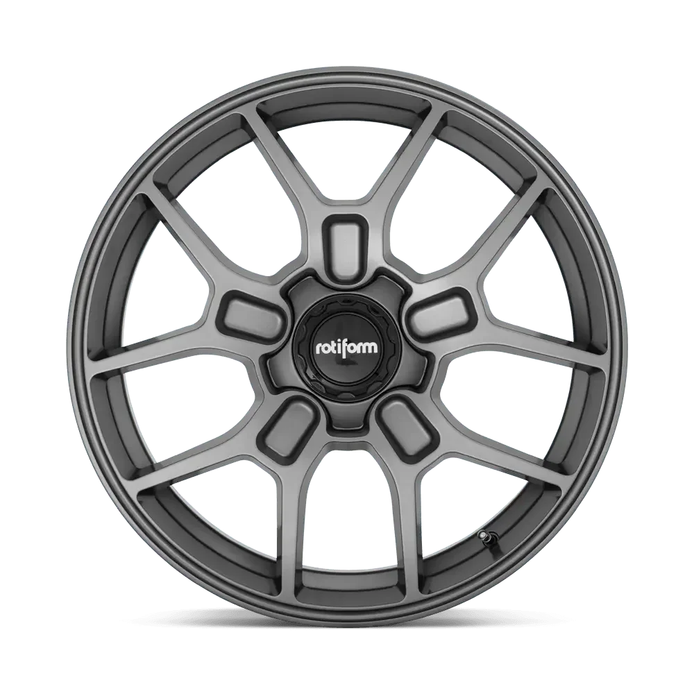 Rotiform ZMO | 8,5x19 ET45 alésage 66,6 Anthracite 5x112 - Rasl'Bitume