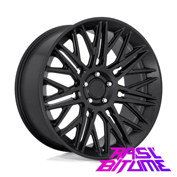 Rotiform JDR | 10x22 ET25 alésage 84,2 Noir Matt 5x130 - Rasl'Bitume