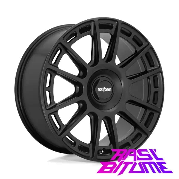 Rotiform OZR | 8,5x19 ET45 alésage 66,6 Noir matt 5x112 - Rasl'Bitume