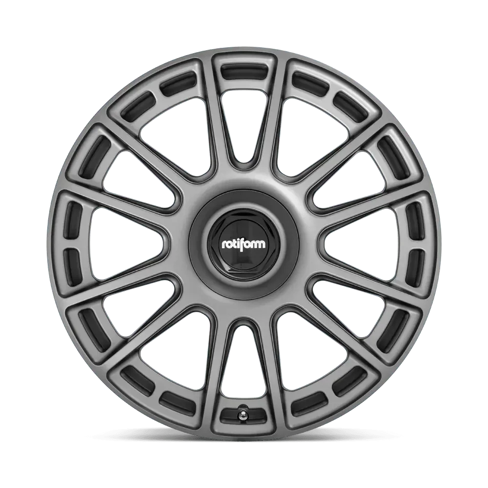 Rotiform OZR | 8,5x19 ET45 alésage 66,6 Anthracite 5x112 - Rasl'Bitume